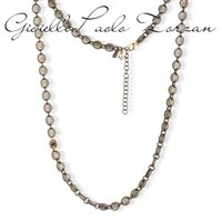 Collana Mano-J. Uomo in Titanio Diamante Black MINGIRTBRGMARINE